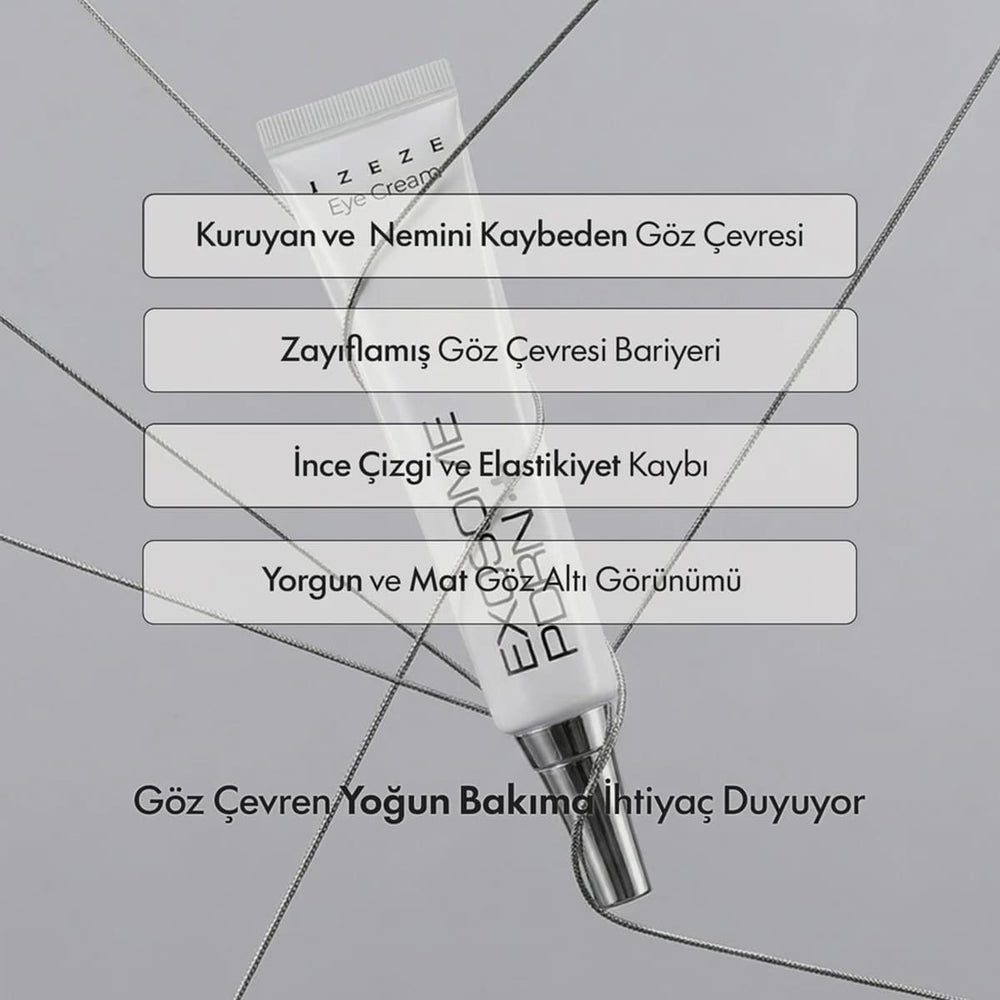 IZEZE Exosome PDRN Eye Cream - Yaşlanma Karşıtı Sıkılaştırıcı Göz Kremi 30ml