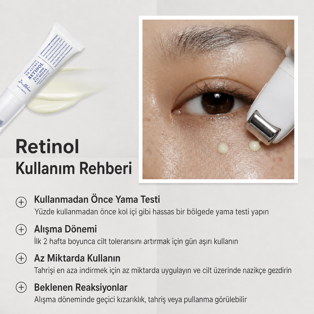 Dr. Althea Retinol Eye Roller - Kırışıklık Karşıtı Göz Bakımı 25ml