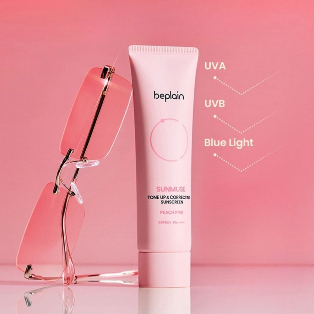 Beplain Sunmuse Tone Up Pembe Ton Eşitleyici Güneş Kremi - Beplain - Vionine
