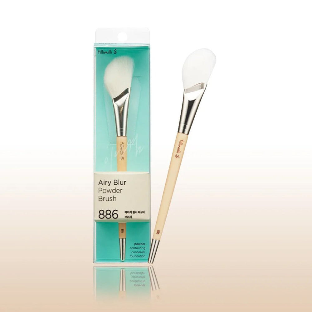 Fillimilli S Airy Blur Powder Brush 886 - Doğal Görüntü Sağlayan Allık - Aydınlatıcı Fırçası - Fillimilli - Vionine