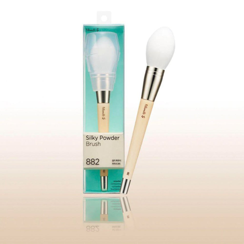 Fillimilli S Silky Powder Brush (M) 882 - Ultra Yumuşak Büyük Boy Allık/Pudra Fırçası - Fillimilli - Vionine