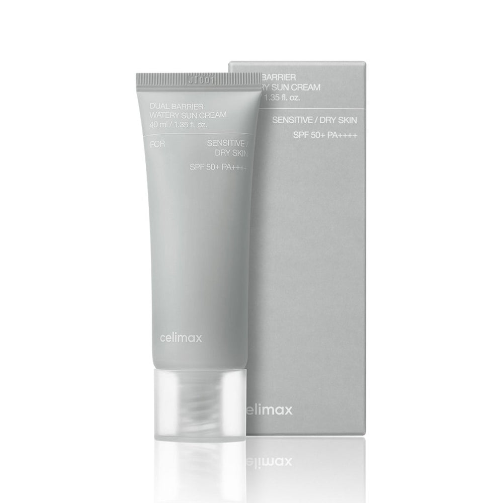 Hassas Ve Kuru Ciltlere Bariyer Onarıcı Su Bazlı Güneş Kremi - Dual Barrier Watery Sun Cream - Celimax - Vionine