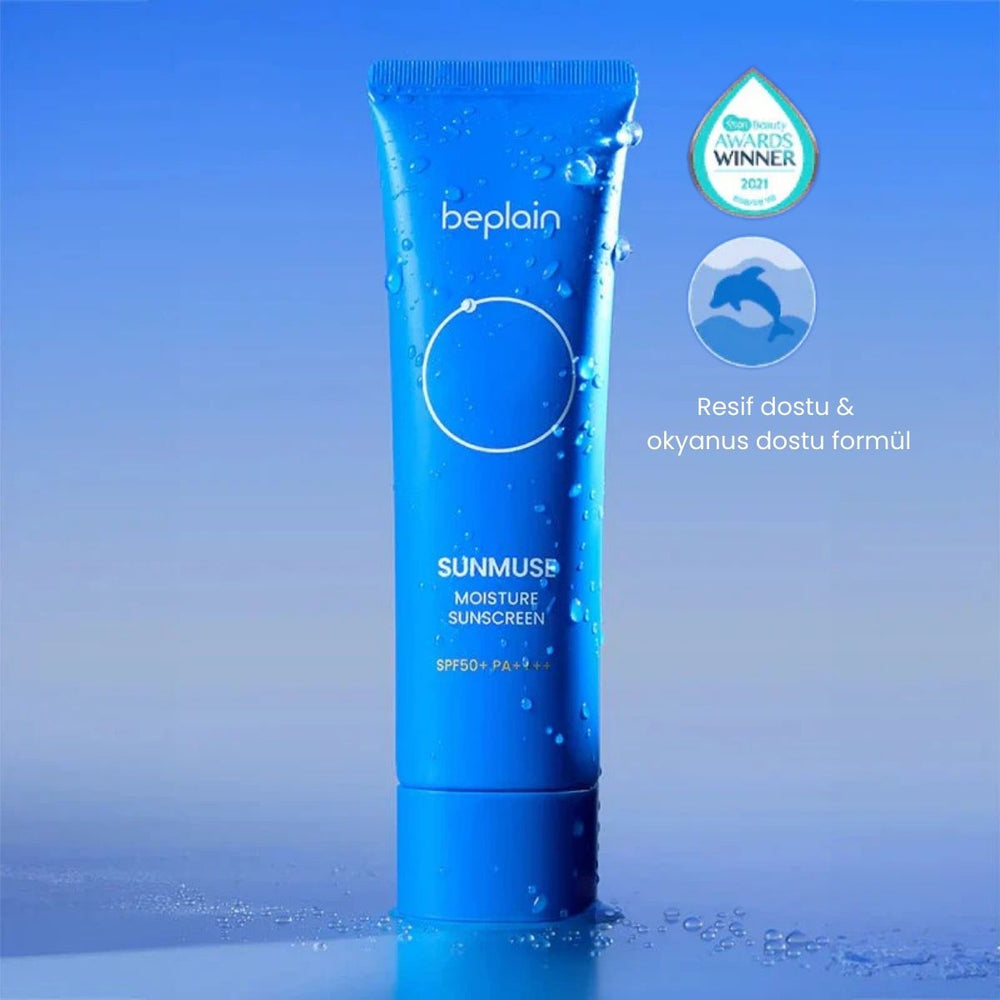 Beplain Sunmuse Moisture Sunscreen SPF50+ PA++++ - Nemlendirici Güneş Kremi 50ml