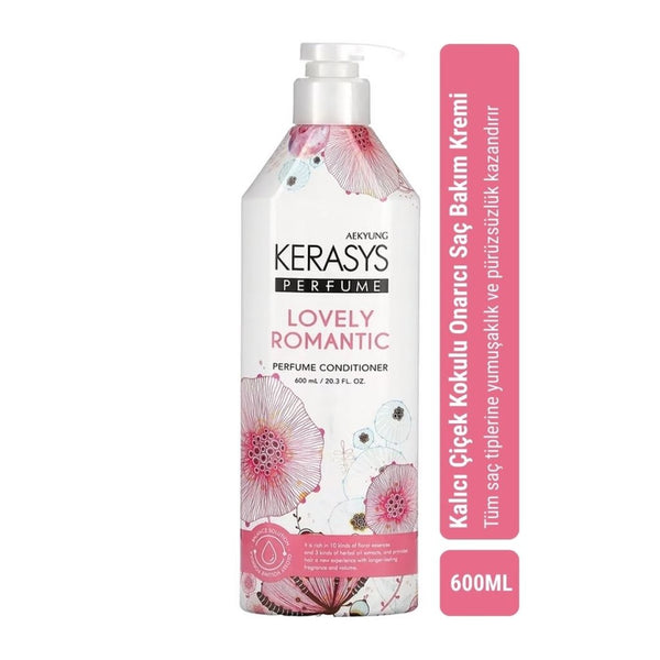 Kerasys Classic Perfume Conditioner Lovely – Kokulu Saç Kremi 600ml - KERASYS - Vionine