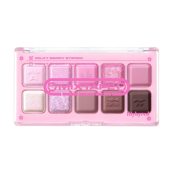 Lilybyred Mood Keyboard / 10’lu Göz Farı 09 Milky Berry Stereo - Lilybyred - Vionine