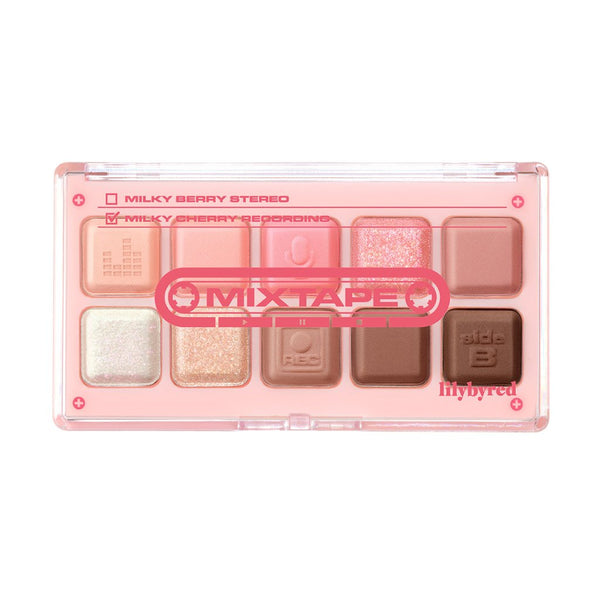 Lilybyred Mood Keyboard / 10’lu Göz Farı 10 Milky Cherry Recording - Lilybyred - Vionine