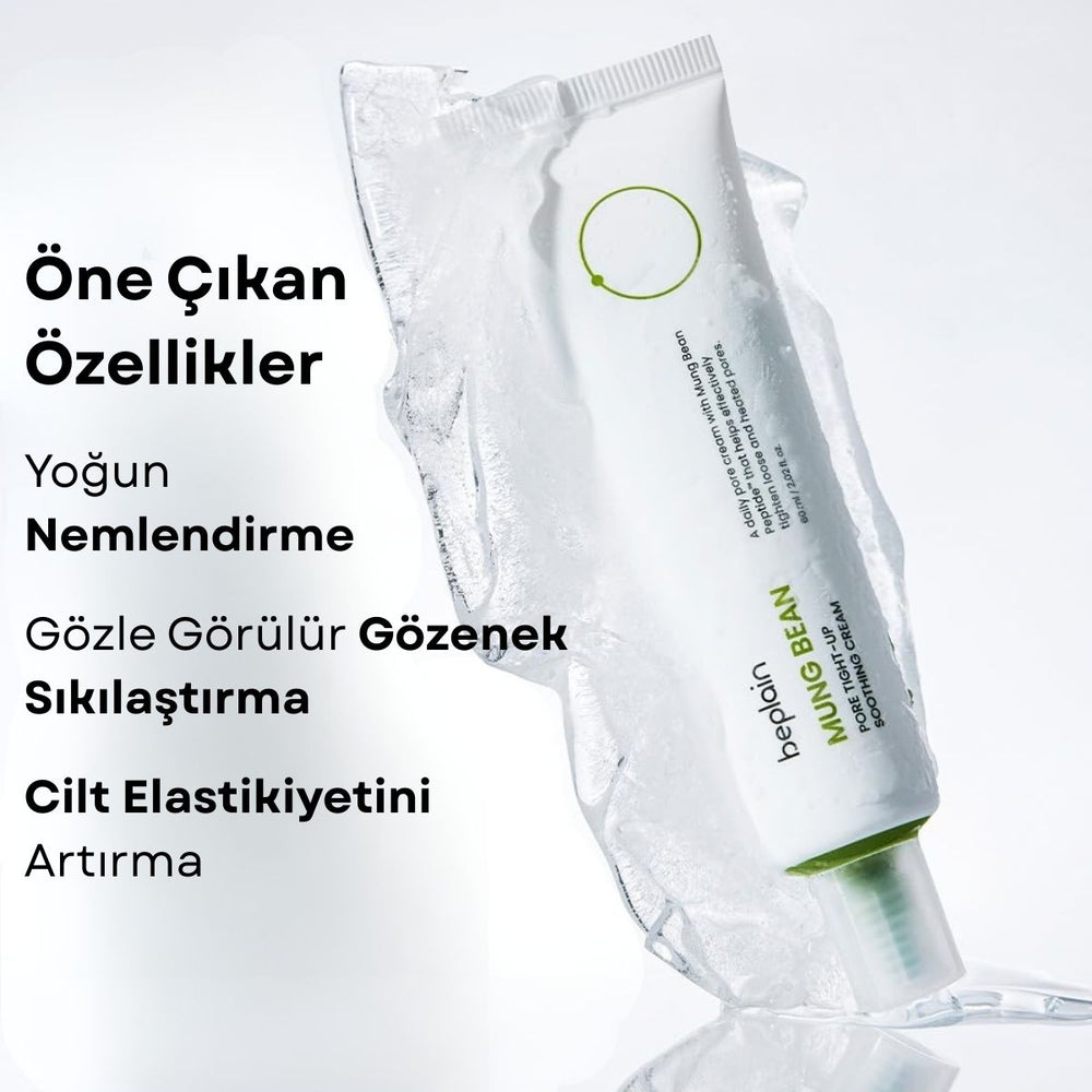 Beplain Mung Bean Pore Tight-Up Cream - Gözenek Krem 60ml