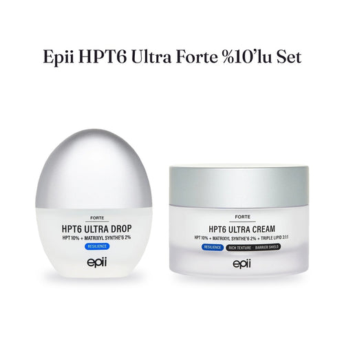 Epii HPT6 Ultra Forte % 10'lu Set - Yoğun Sıkılaştırıcı Serum & Krem Seti 30ml+50ml
