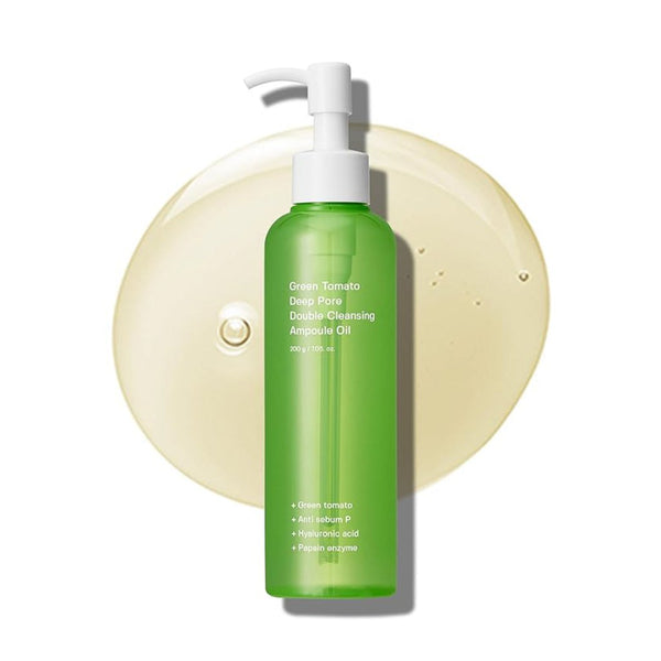 Sungboon Editor Green Tomato Double Cleansing Ampoule Oil / Yeşil Domates Özlü Çift Etkili Temizleme Yağı - SUNGBOON EDITOR - Vionine
