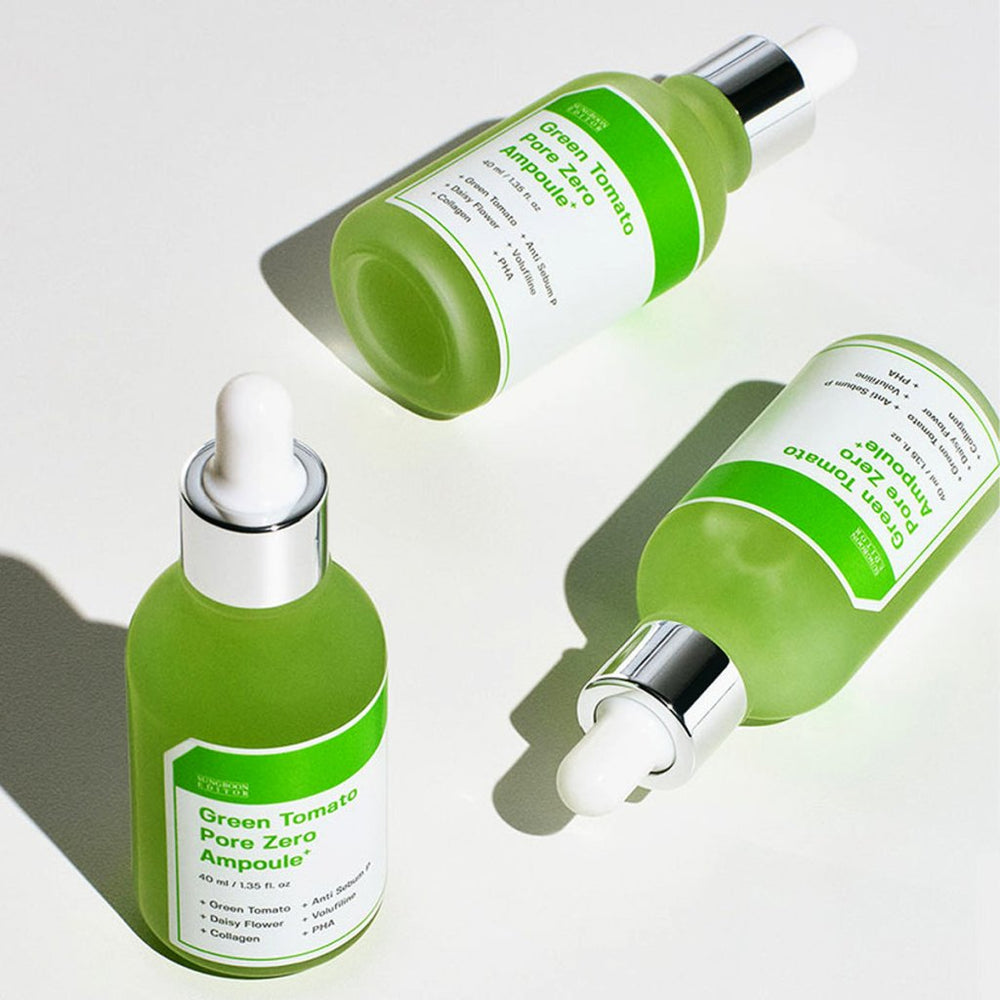 Sungboon Editor Green Tomato Pore Zero Ampoule Yeşil Domates Ampul - SUNGBOON EDITOR - Vionine