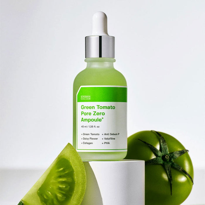Sungboon Editor Green Tomato Pore Zero Ampoule Yeşil Domates Ampul - SUNGBOON EDITOR - Vionine