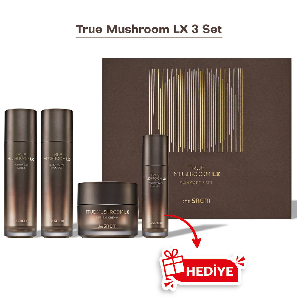 The Saem True Mushroom Set - Kırışıklık Karşıtı Set