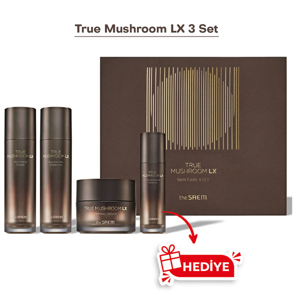 The Saem True Mushroom Set - Kırışıklık Karşıtı Set
