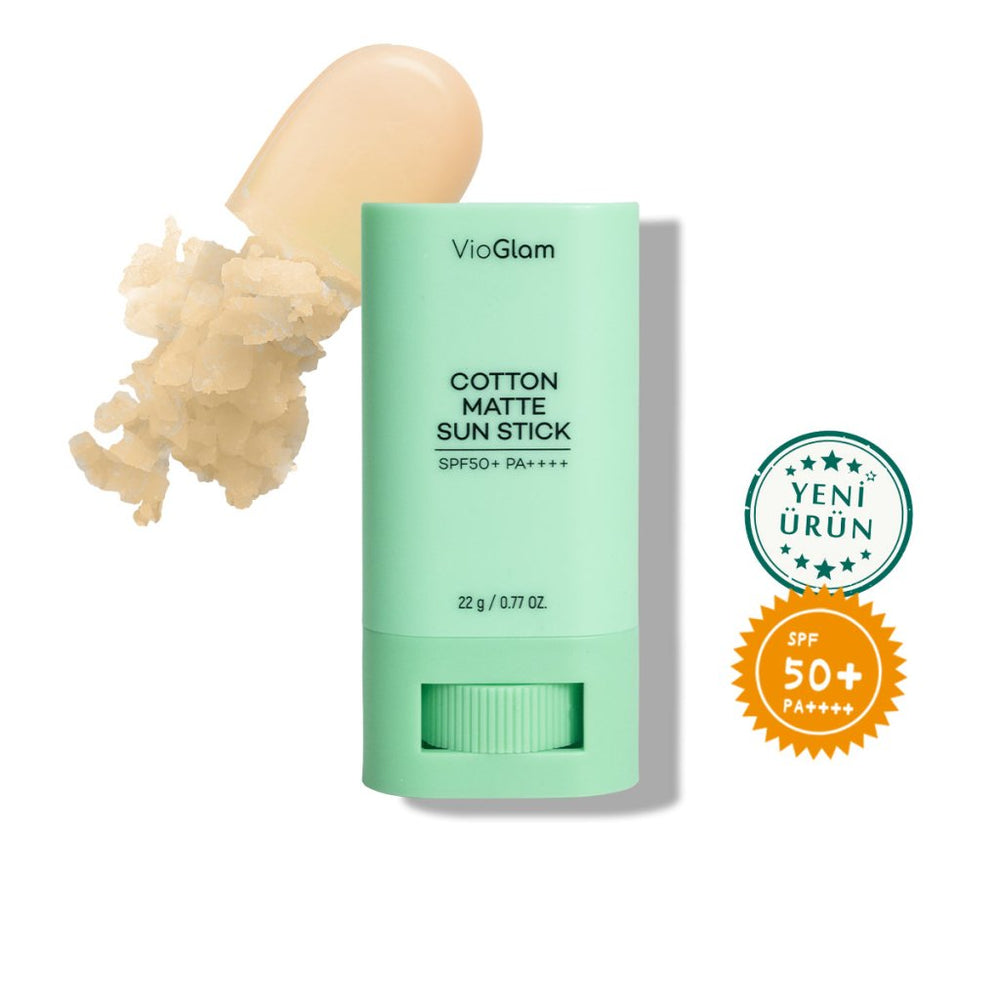 VioGlam Cotton Matte Sun Stick Güneş Kremi SPF50+ PA++++ - VioGlam - Vionine
