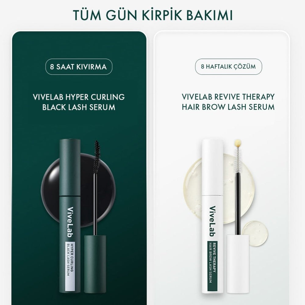 ViveLab Güçlendirici Kirpik Bakım Seti – İnce ve Zayıf Kirpikler İçin - ViveLab - Vionine