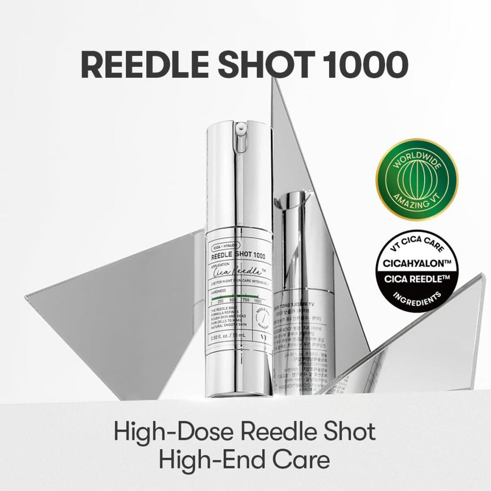 VT Cosmetics Reedle Shot 1000 / Yüksek Doz Reedle Shot – Üst Düzey Bakım 15ml - VT COSMETICS - Vionine