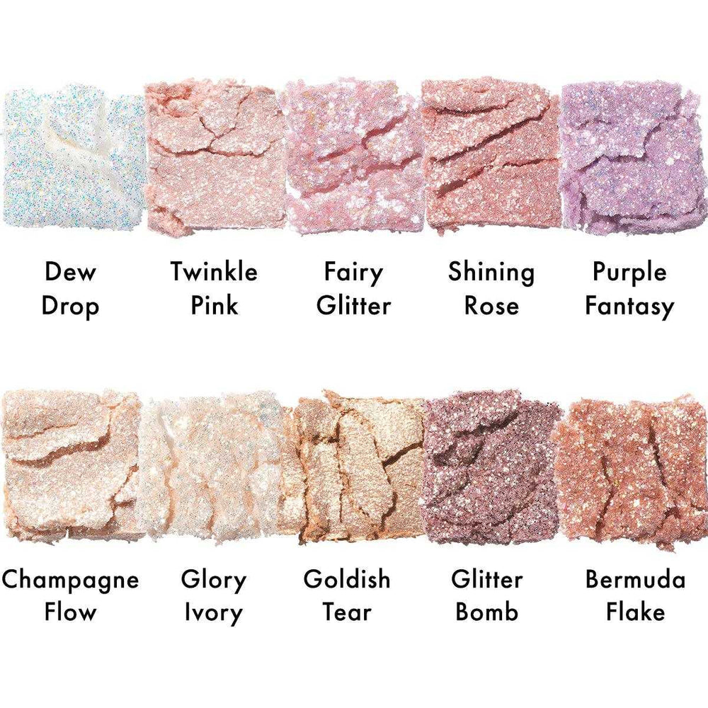 Better Than Yoğun Pigmentli Glitter Far Paleti Light & Glitter Garden - Romand - Vionine