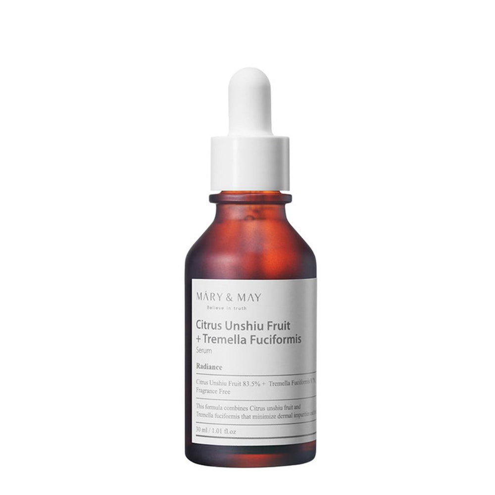 C Vitamini Içeren Leke karşıtı Aydınlatıcı Citrus Unshiu Tremella Fuciformis Serum 30 mL - Mary & May - Vionine