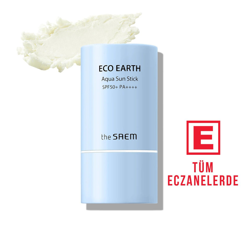 The Saem Aqua Sun Stick makyaj altı üstü uygulama beyazlık bırakmayan güneş koruyucu