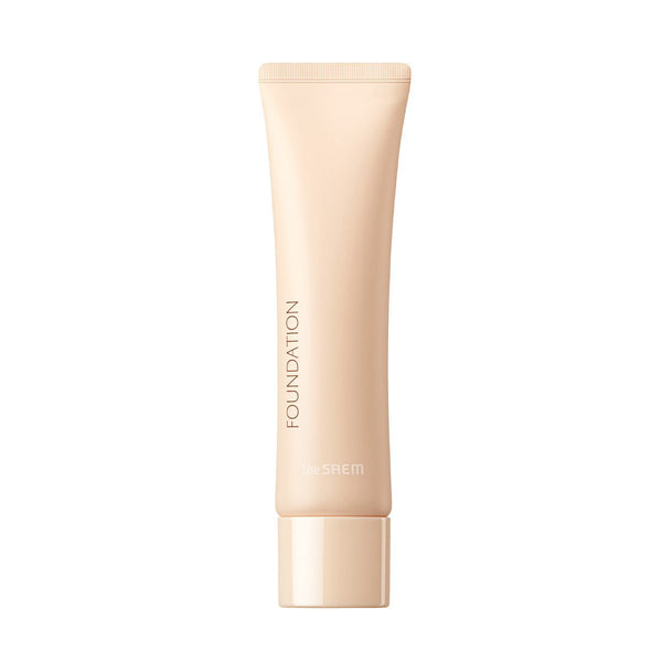 Saemmul Airy Cotton Hafif Yapılı Mat Bitişli Fondöten - Light Beige 30 mL - THE SAEM - Vionine