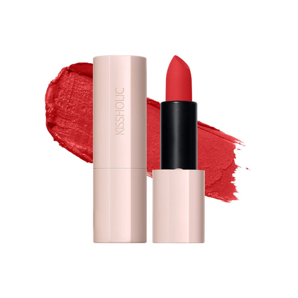 The Saem Kissholic Lipstick Matte/ Uzun Süre Dayanıklı Kadife Bitişli Mat Ruj - The Saem - Vionine