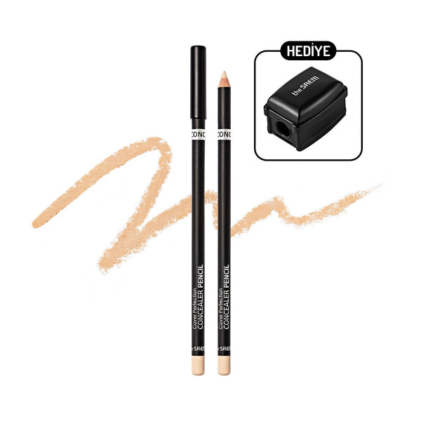Uzun Süre Kalıcı Kalem Kapatıcı/ Cover Perfection Concealer Pencil 1.5 Natural Beige - The Saem - Vionine
