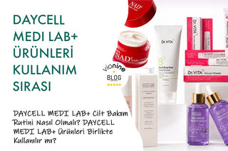DAYCELL MEDI LAB+ Ürünleri Kullanım Sırası