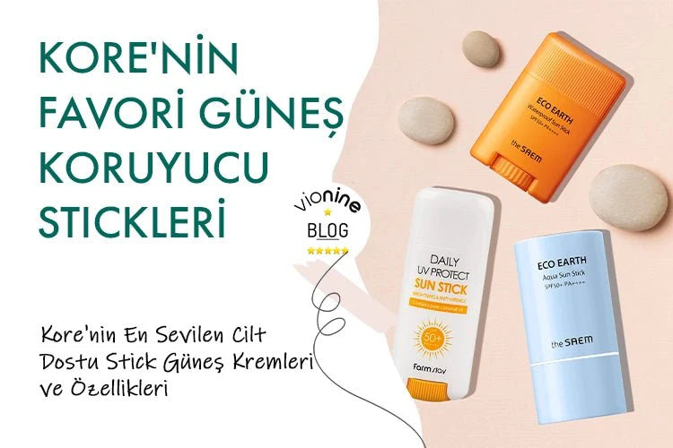 Kore'nin Favori Güneş Koruyucu Stickleri - Vionine
