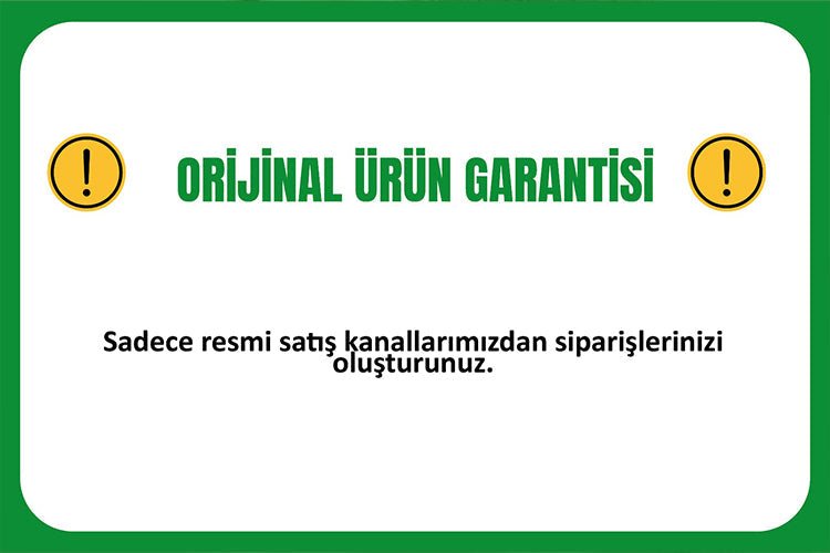 Orijinal Ürün Garantisi - Vionine