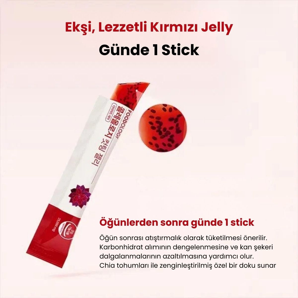 Foodology Coleology Cutting Jelly | Bağırsak Dostu Jelly Takviye