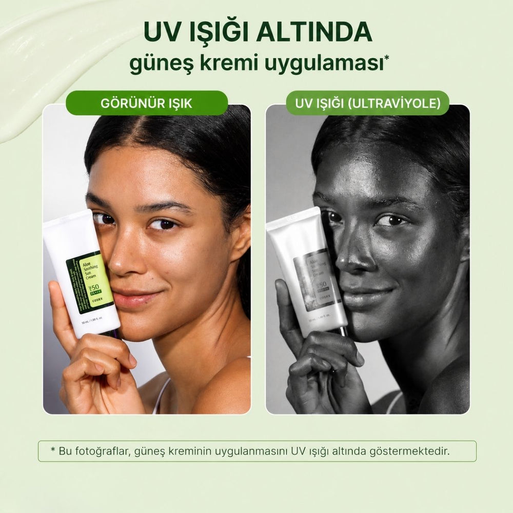 COSRX Aloe Soothing Sun Cream SPF50+ PA+++ - Güneş Kremi 50ml