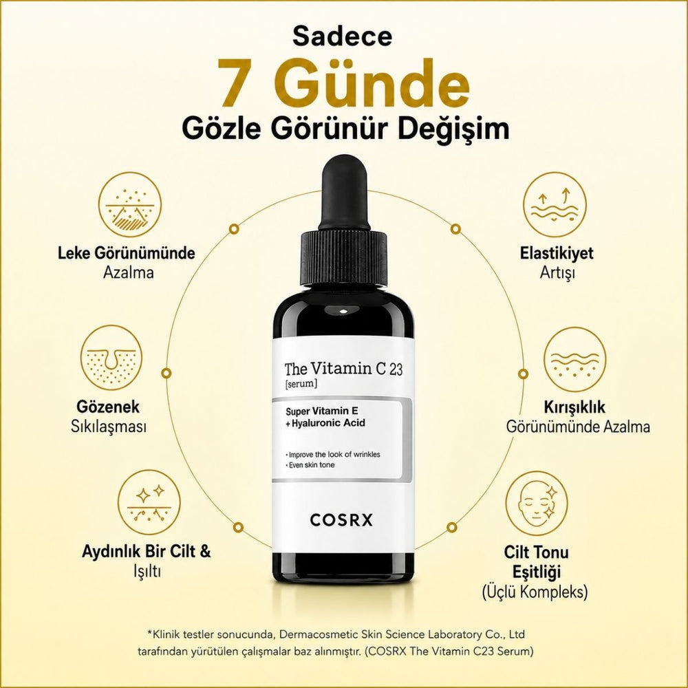 COSRX The Vitamin C 23 Serum - %23 Saf C Vitamini Serumu 20gr