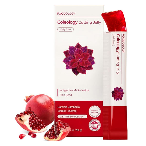 Foodology Coleology Cutting Jelly - Nar Aromalı Form Jeli 10 Adet
