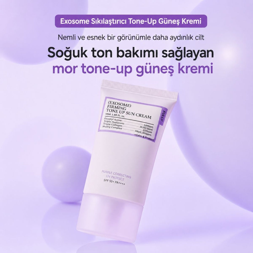 Fully Exosome Firming Tone-Up Sun Cream SPF50+ PA++++ - Sıkılaştırıcı Güneş Kremi 50ml