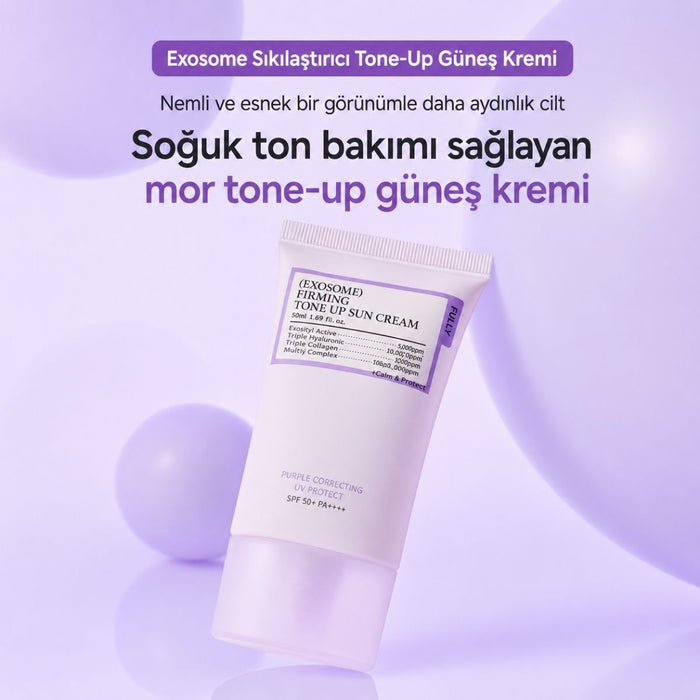 Fully Exosome Firming Tone-Up Sun Cream SPF50+ PA++++ - Sıkılaştırıcı Güneş Kremi 50ml