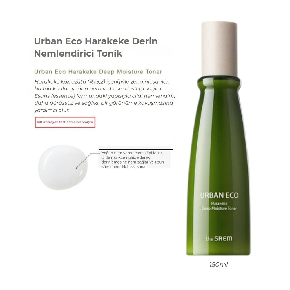 The Saem Urban Eco Harakeke Skin Care 3’lü Set - Vegan Nem Bakım Seti