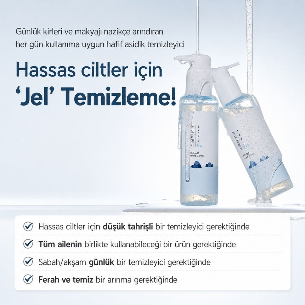 Round Lab 1025 Dokdo Cleansing Gel - Jel Temizleyici 150ml