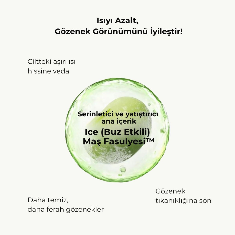 Beplain Mung Bean Cooling Moisture Sunscreen SPF50+ PA++++ - Güneş Kremi 50ml
