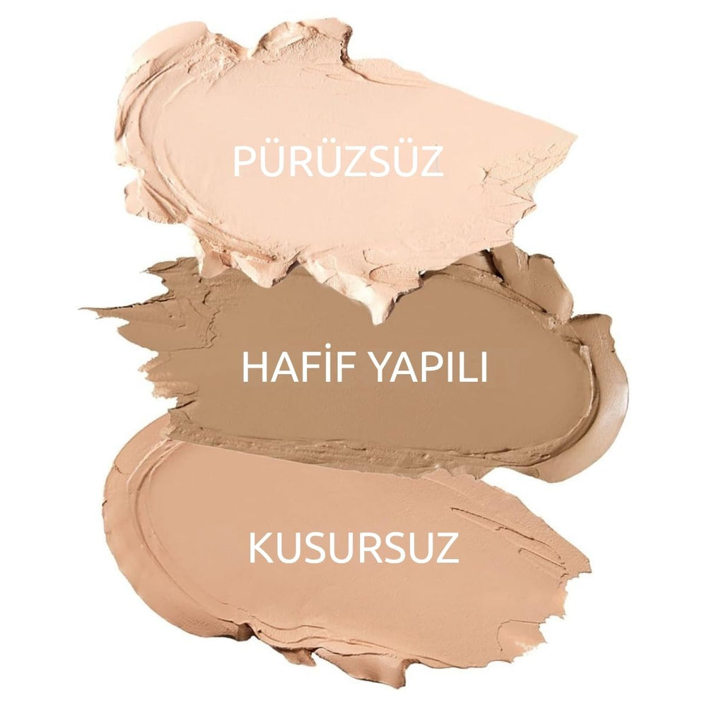 The Saem Cover Perfection Triple Pot Concealer 02 Contour Beige - Kontür Üçlü Kapatıcı Palet