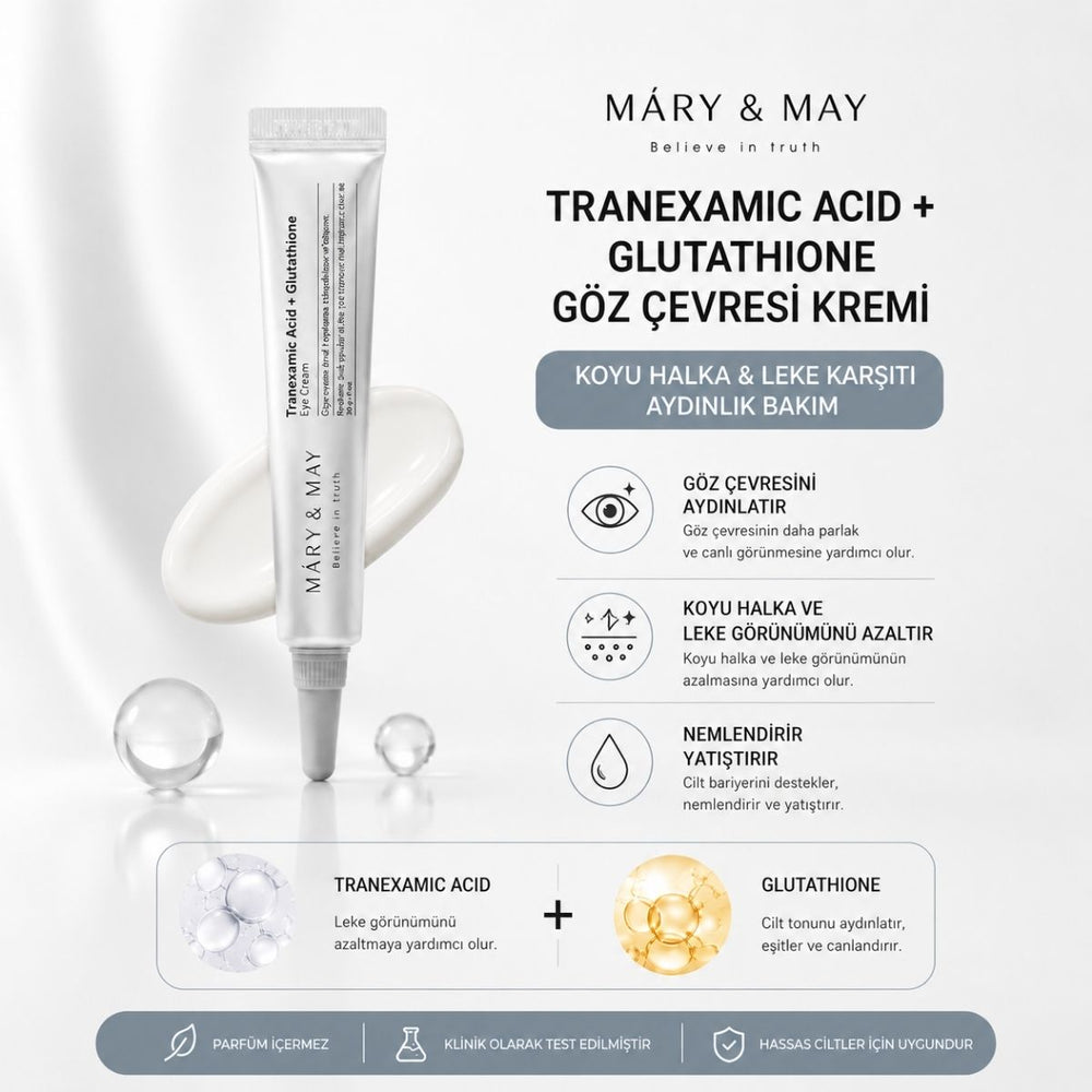 Mary & May PDRN Retinol & Glutathione Set - Yaşlanma Karşıtı