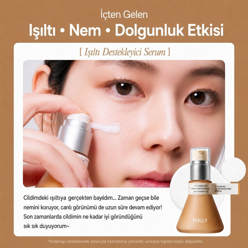 Fully Rice PDRN Glow Boosting Serum - Aydınlatıcı Serum 50ml