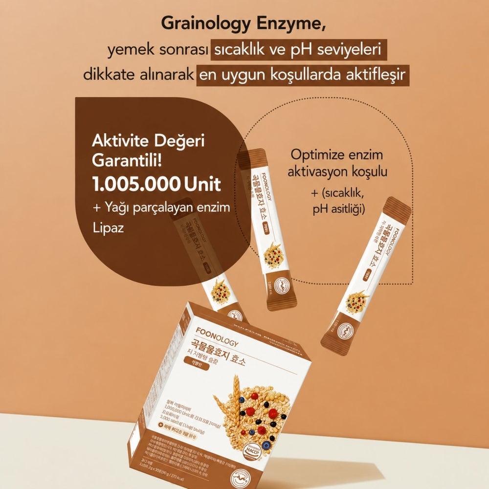 Foodology Grainology Enzyme - 28 Adet