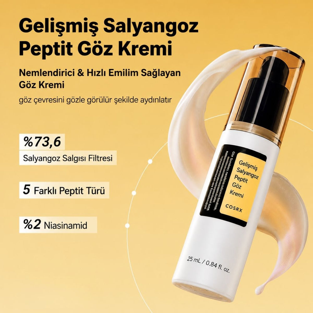 COSRX Advanced Snail Peptide Eye Cream - Göz Kremi 25ml