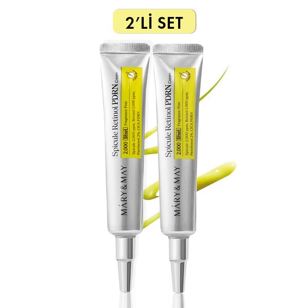 2'li Set Smart Retinol™ Spicule Retinol PDRN Krem 15g - Mary & May - Vionine