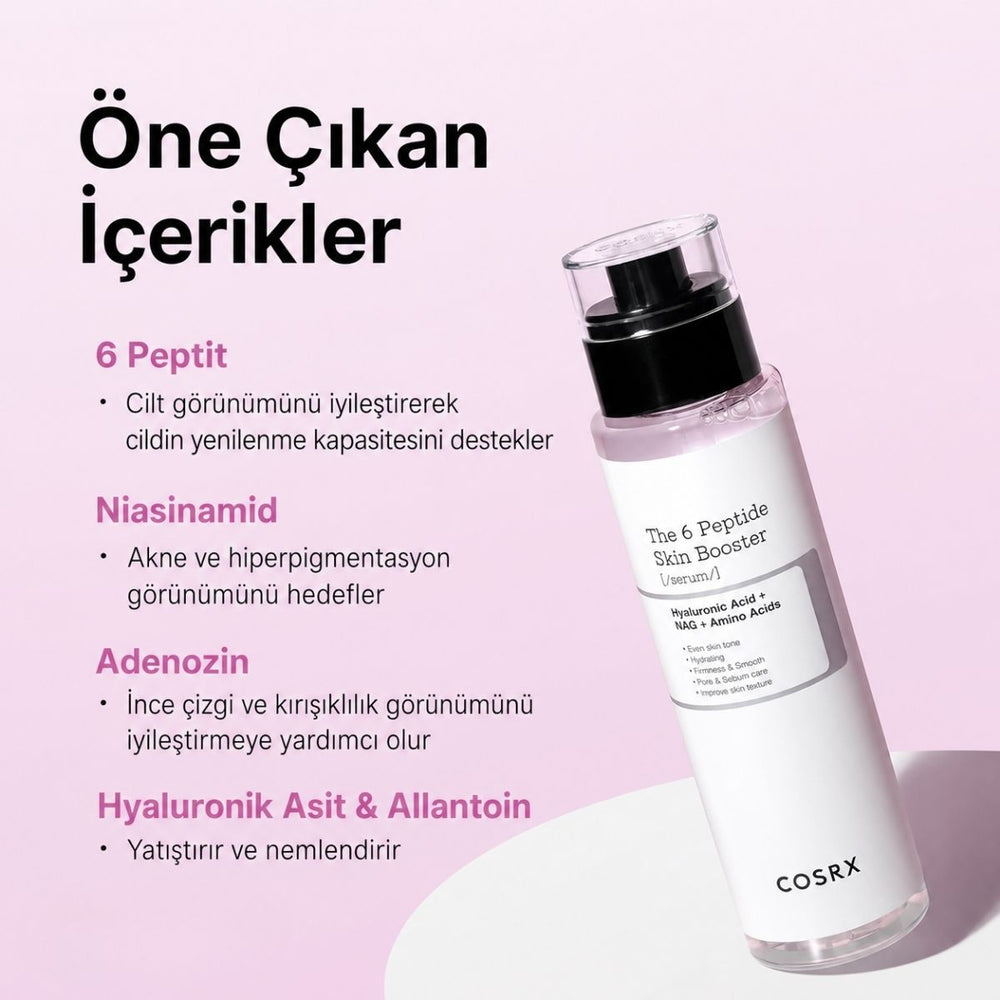 COSRX The 6 Peptide Skin Booster Serum - Sıkılaştırıcı 50ml