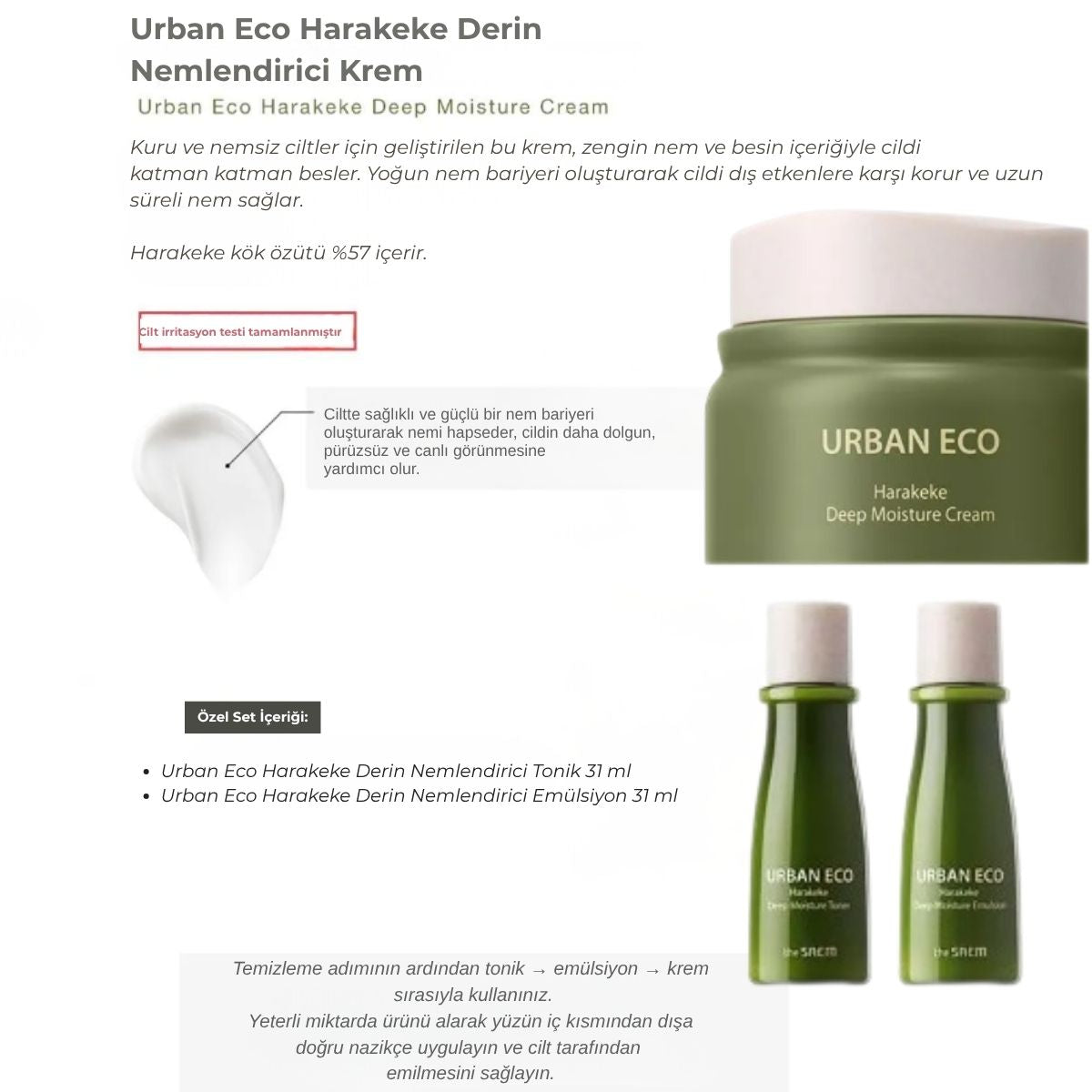 The Saem Urban Eco Harakeke 3 Set Vegan Nem | Vionine