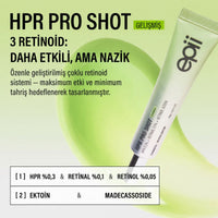 Epii HPR Pro Shot - HPR 0,3%,Retinal 0,1%, Retinol 0,05% 20ml