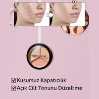 The Saem Cover Perfection Triple Pot Concealer 03 Up Beige - Ton Eşitleyici Üçlü Kapatıcı Palet