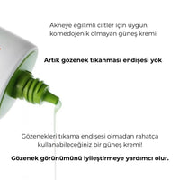 Beplain Mung Bean Cooling Moisture Sunscreen SPF50+ PA++++ - Güneş Kremi 50ml