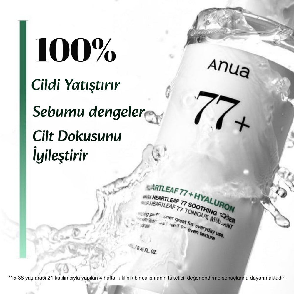 Anua Heartleaf 77 Soothing Toner - Yatıştırıcı Tonik 250ml